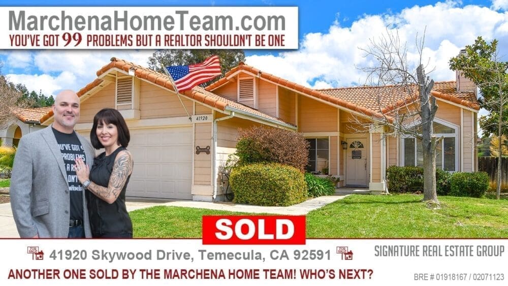Sold 41920 Skywood Dr Temecula CA 92591
