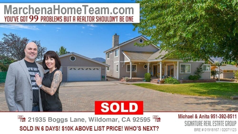 Sold 21935 Boggs Lane Wildomar CA 92595