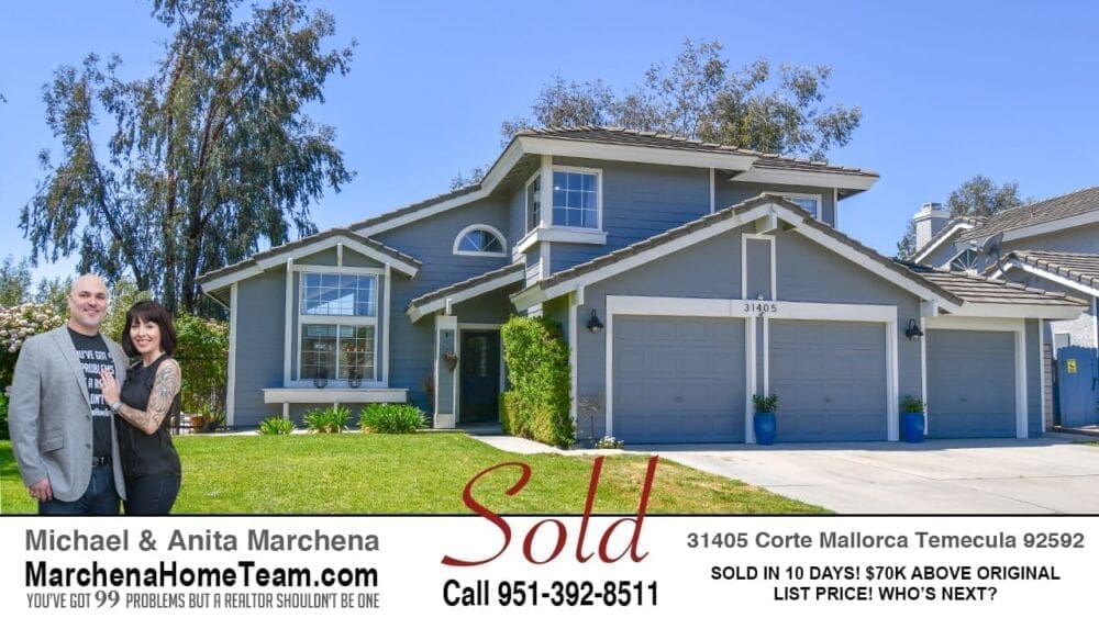 Sold 31405 Corte Mallorca Temecula CA 92592