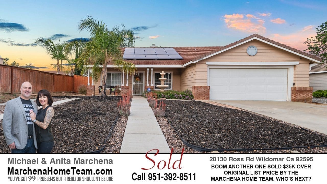 Sold 20130 Ross Rd Wildomar Ca 92595